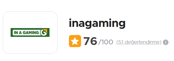 inagaming şikayet puanı